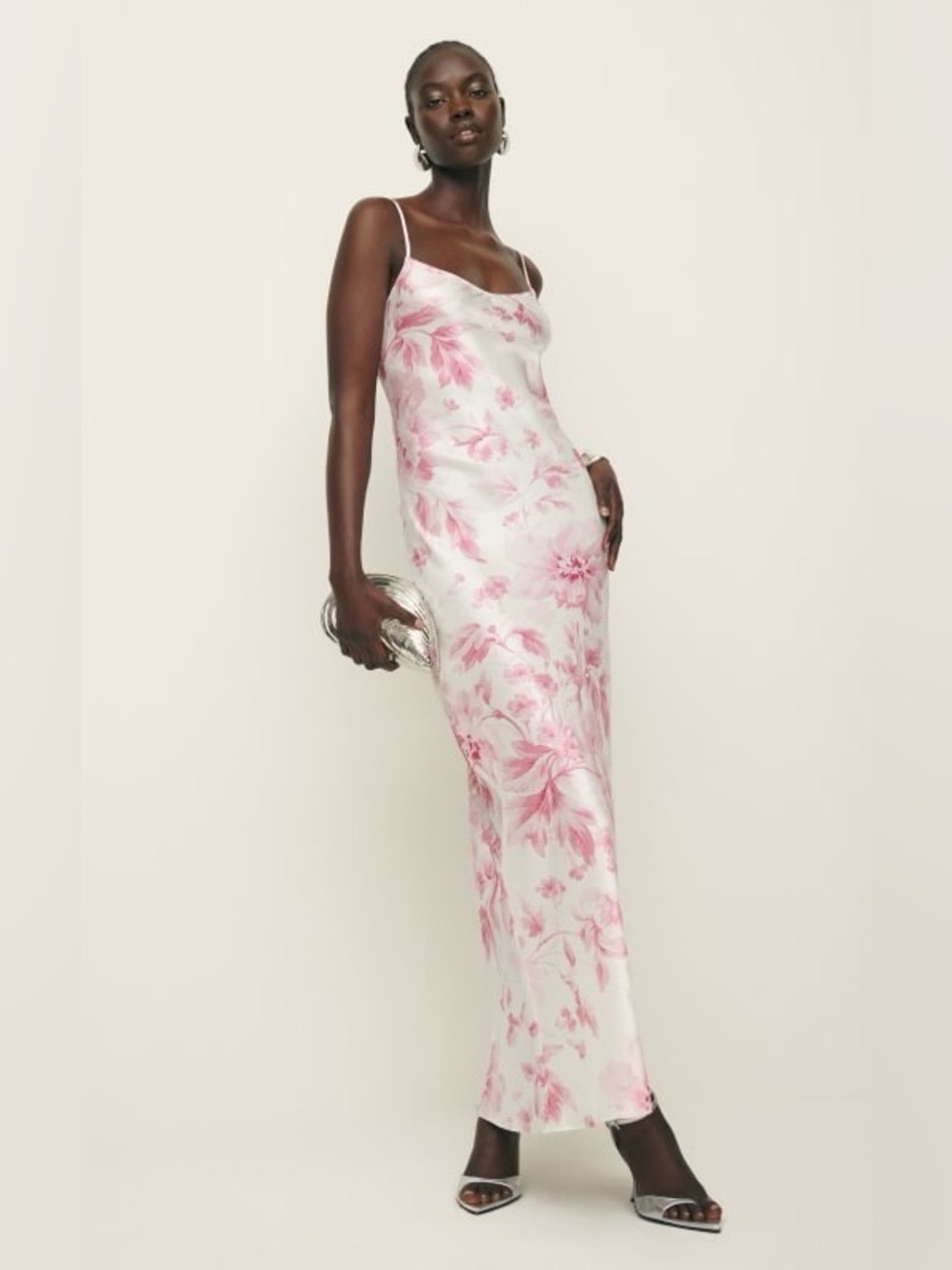 Reformation Parma Silk Dress in Swoon Size XL